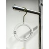 AZhause Clear Shawls and Scarf Hanger, Transparent Acrylic Lucite Luxury