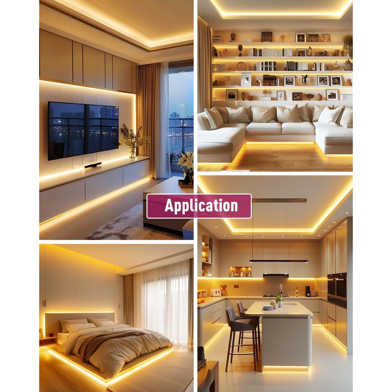 EMITEVER 8mm LED Strip Connectors 12pcs, Led Corner Connector L-Shaped