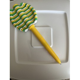 Unbranded Fidget Spin Pen. Black Ink.