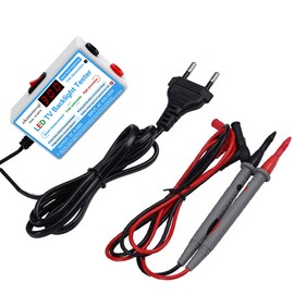 okanemoqi LED TV Backlight Tester, LED Light Strip Lamp Bead Repair Tester with LCD Digital Display, Adaptive Output Voltage 0-300V