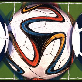 Concord Wallcoverings Wallpaper Border Sport Pattern Growing Up Kids Go After Your Goal, Colors White Blue Green Yellow Teal Black, Size 9 Inches by 15 Feet GK8841BD