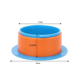 Stretch Film Holder 2 - 2.75 Inches - Set of 2 - Manual Stretching Improves Work Efficiency - Great for Packaging and Moving Supplies - Film Not Included