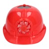 Hard Hat with Solar Fan Plastic Ventilated Safety Helmet Breathable