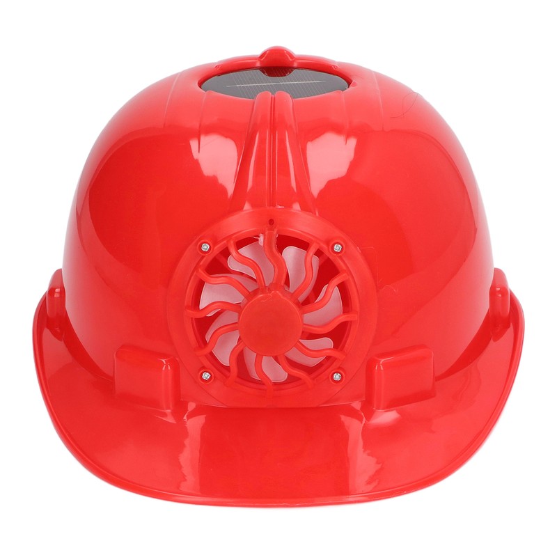 Hard Hat with Solar Fan Plastic Ventilated Safety Helmet Breathable