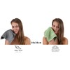 Washcloth set PREMIUM 10 pieces 100% cotton quality 470gsm, colour