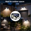 12-Pack Solar Motion Sensor Lights for Outdoor Security – 100-LED