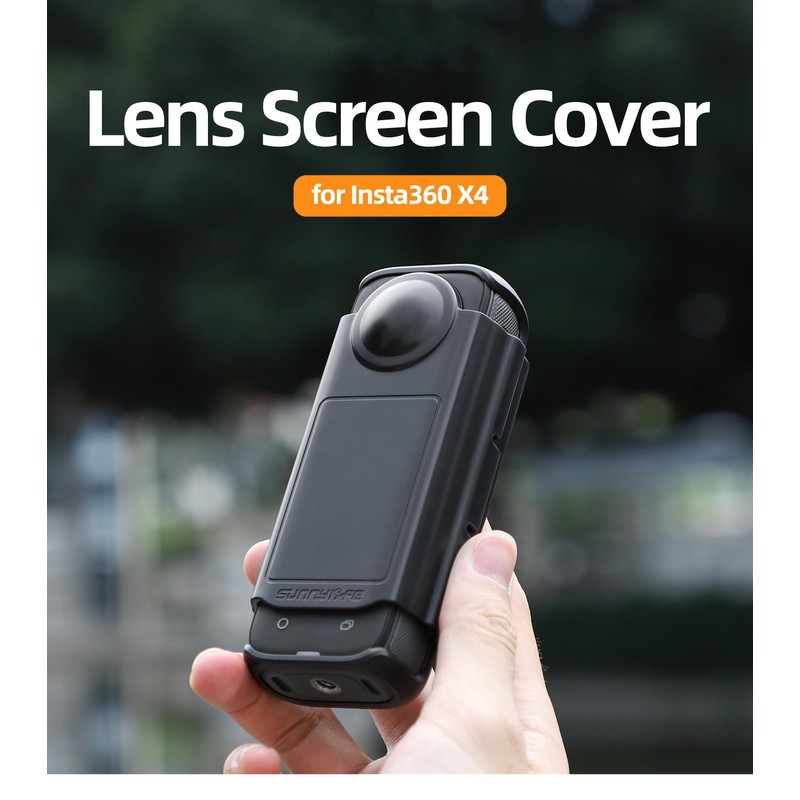Taoricup Insta360 X4 Protective Case X4 Lens Protection Screen Protector