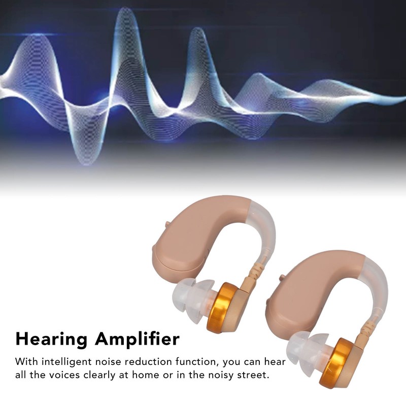 Hearing Amplifier Clear Sound Quality Low Distortion Intelligent Noise Reduction