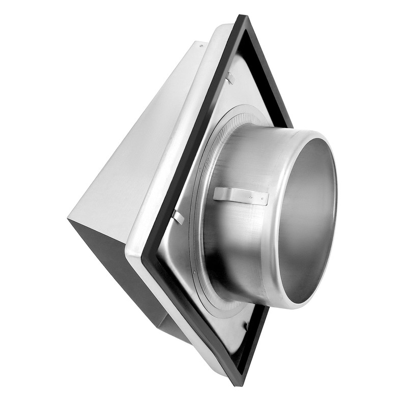 QWORK® Ventilation Grille 125 mm Made of 304 Stainless Steel