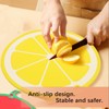 Mini Cutting Board,Small Plastic Dishwasher Safe,Food Safe PP Fruit Veg