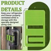 TonGass (2-Pack, Green RV Refrigerator Airing Device Service Kit -