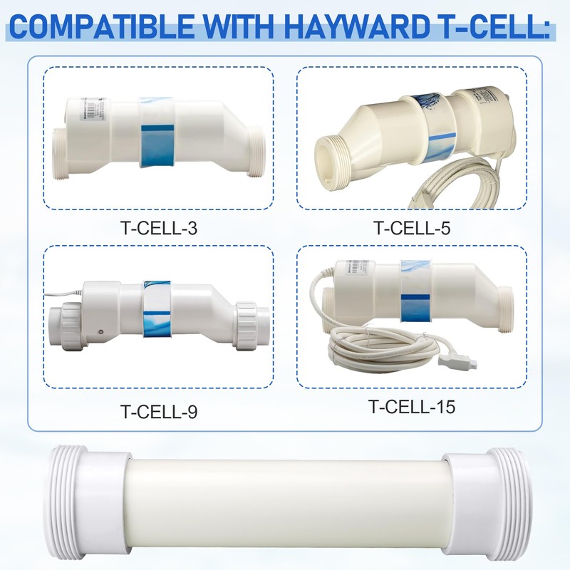 Pool Salt Cell Bypass Dummy Cell for Hayward T-Cell Chlorinator