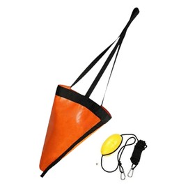 Parachute Anchor, Sea Anchor Set, Sea Fishing, 5 Sizes to Choose from XS to XL, Kayaking, Fishing, SUP, Rowing Boat, Fishing (XS)