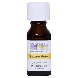 Aura Cacia Uplifting Balm, Lemon, 0.5 Ounce