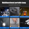 COB Mini Flashlight Bright Portable Rechargeable Keychain Flashlight with Bracket