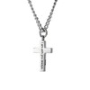 Shields of Strength Mens Stainless Steel Always Cross Necklace Matthew