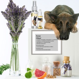 The Blissful Dog Belgian Malinois Focus Dog Aromatherapy Spray for Canine Concentration