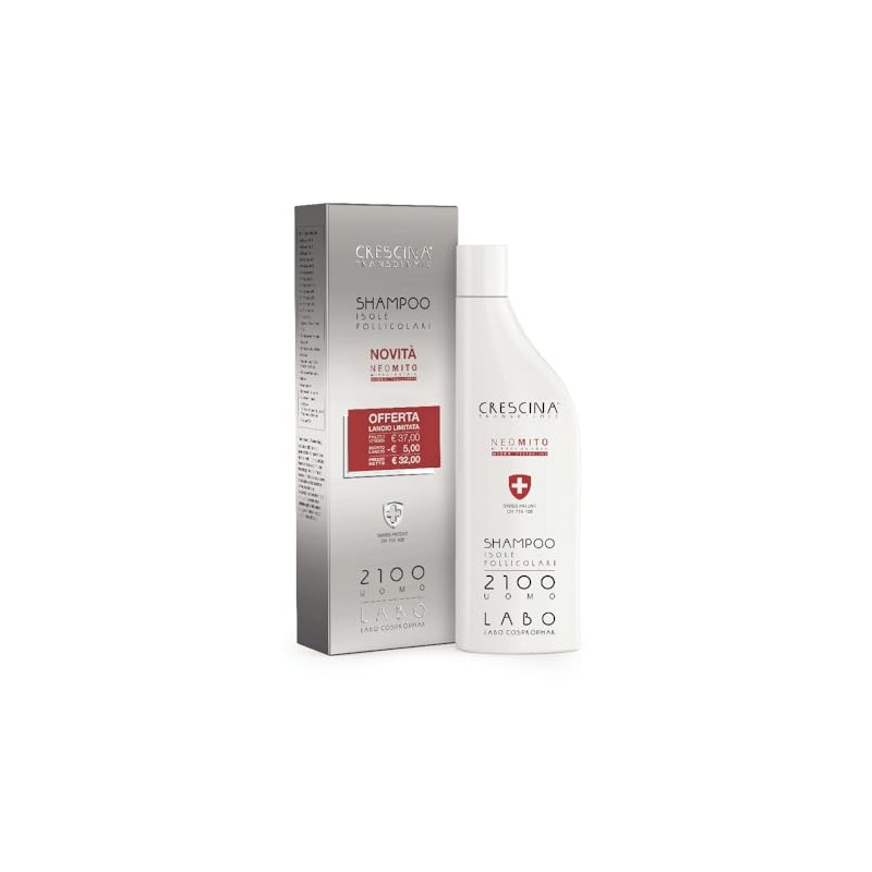 Crescina Transdermic Neo Mito Follicular Islands Shampoo for Hair Growth