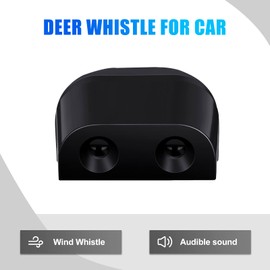 Frienda 30 Pcs Deer Whistles for Vehicles Wind Activated Ultrasonic Deer Warning, Whistles Avoids Collisions, Warning Devices with Waterproof Adhesive Tapes for Car/Motorcycle(D Style)