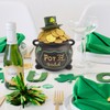 Bechivie St Patricks Day Pot of Gold, 7.6In Resin Leprechaun