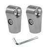 Frame Connector Aluminium Alloy Rod Joint for Out Diameter 25mm