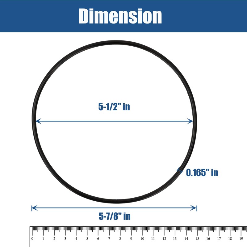 Eiahonen Repalcement for GE HHRING/ WS03X10054 O-Ring for Whole Home