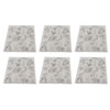 6pcs Clear Stamps Innovative Decorative Flower TPR Clear Stamps for