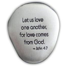 Cathedral Art (Abbey & CA Gift Love One Another Soothing Stone, 1-1/2-Inch, SS128
