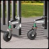 TOROTEK 6" Gate Wheel, Heavy Duty Gate Wheels for Metal