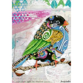 Adult Puzzle 1000 Pieces - Swirly Bird