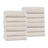 Superior Amelia Viscose Cotton Blend Medium Weight Small Towels, for