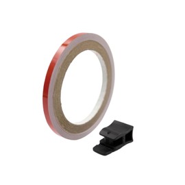 Keiti Reflective Wheel Stripes with Applicator Tool 7mm x 6M (Red)