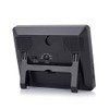 ALFAJR Modern Design Wall and Table Clock (Black)