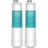 AQUA CREST Under Sink Water Filter, Replacement for Culligan RC-EZ-3,