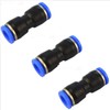 IQS Pneumatic Hose Connector 10 mm Set of 3 for