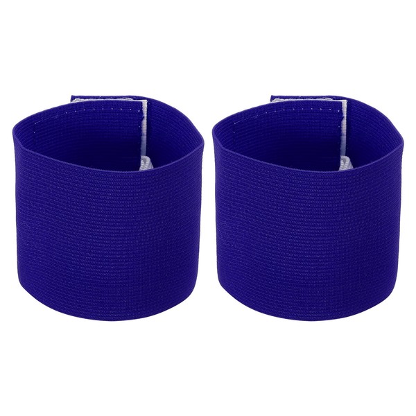 PATIKIL 9.4x2.5 Soccer Captain C Armband, 2 Pack Nylon Unisex