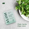 ALOH Peppermint Eucalyptus + Aloe Individually Wrapped Sanitizing Hand Wipes