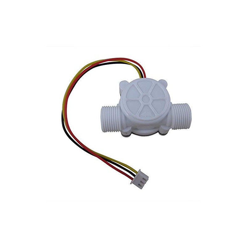 SENSTREE G3/8" Water Flow Sensor, Hall Effect Sensor Food-Grade Flow
