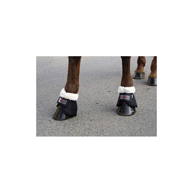 Covalliero Kerbl 3222164 Jumping Bells Teddy Fleece Black XFull