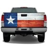 Texas Flag Distressed Wood Truck Tailgate Wrap Vinyl Graphic Decal (Gloss)
