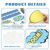 FYSUIMU 52Pcs Super Themed Hero Bulletin Board Decoration Set Cityscape