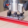 SpeTool Aluminum Juice Groove Router Jig, Adjustable Router Jigs and