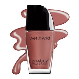 Wet n Wild Esmalte de Uñas Wild Shine Casting Call, 2.3 ml  Color rosa metálico, esmalte de uñas duradero, secado rápido, brillo intenso, acabado...  