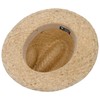 Lipodo New Steven Traveller Straw Hat - Natural Colour Hat