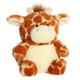 Aurora® Adorable Stubez™ Tops Giraffe™ Stuffed Animal - Cuteness Overload - Endless Fun - Brown 11 Inches