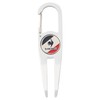 Coq Sportif QQBWJX01 Green Fork, Classic with Marker, Carabiner, Convenient