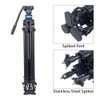SIRUI Video Tripod SH-25, Professional Broadcast Tripod with Fluid Head