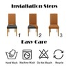 Stretch Chair Covers Set of 4 for Dining Room, 4