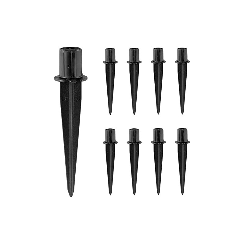 Estacas de metal para luces solares de repuesto Pluxen DC6211
