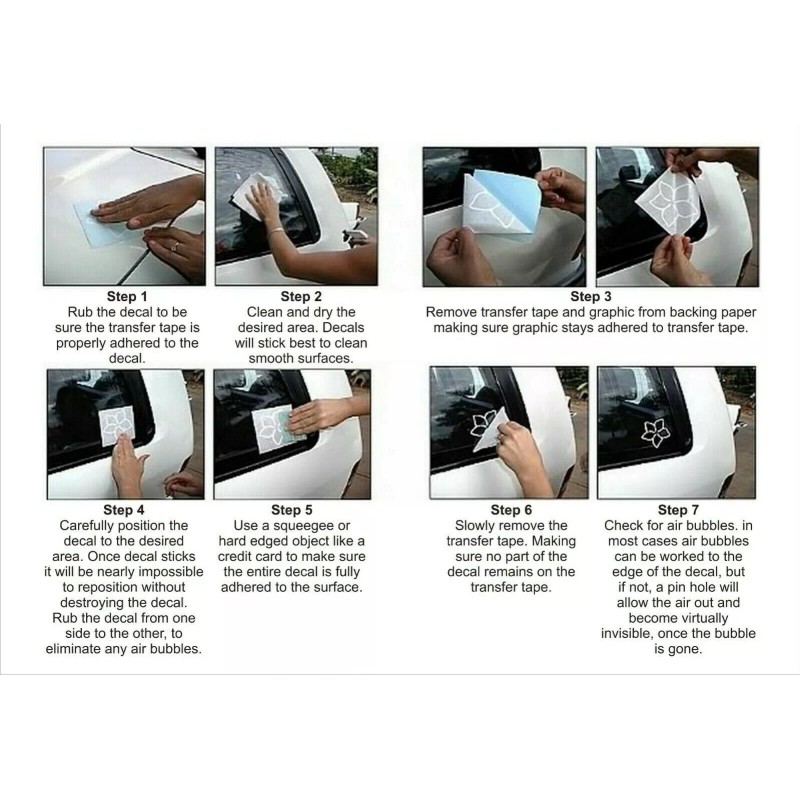 719 Designs Deegan 38 Die-cut Car Window Sticker, Buy 2